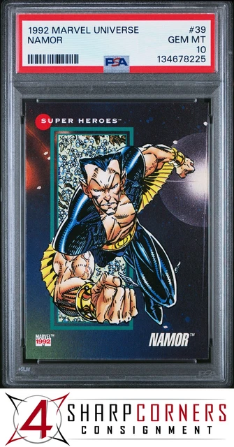 1992 Marvel Universe #39 Namor PSA 10