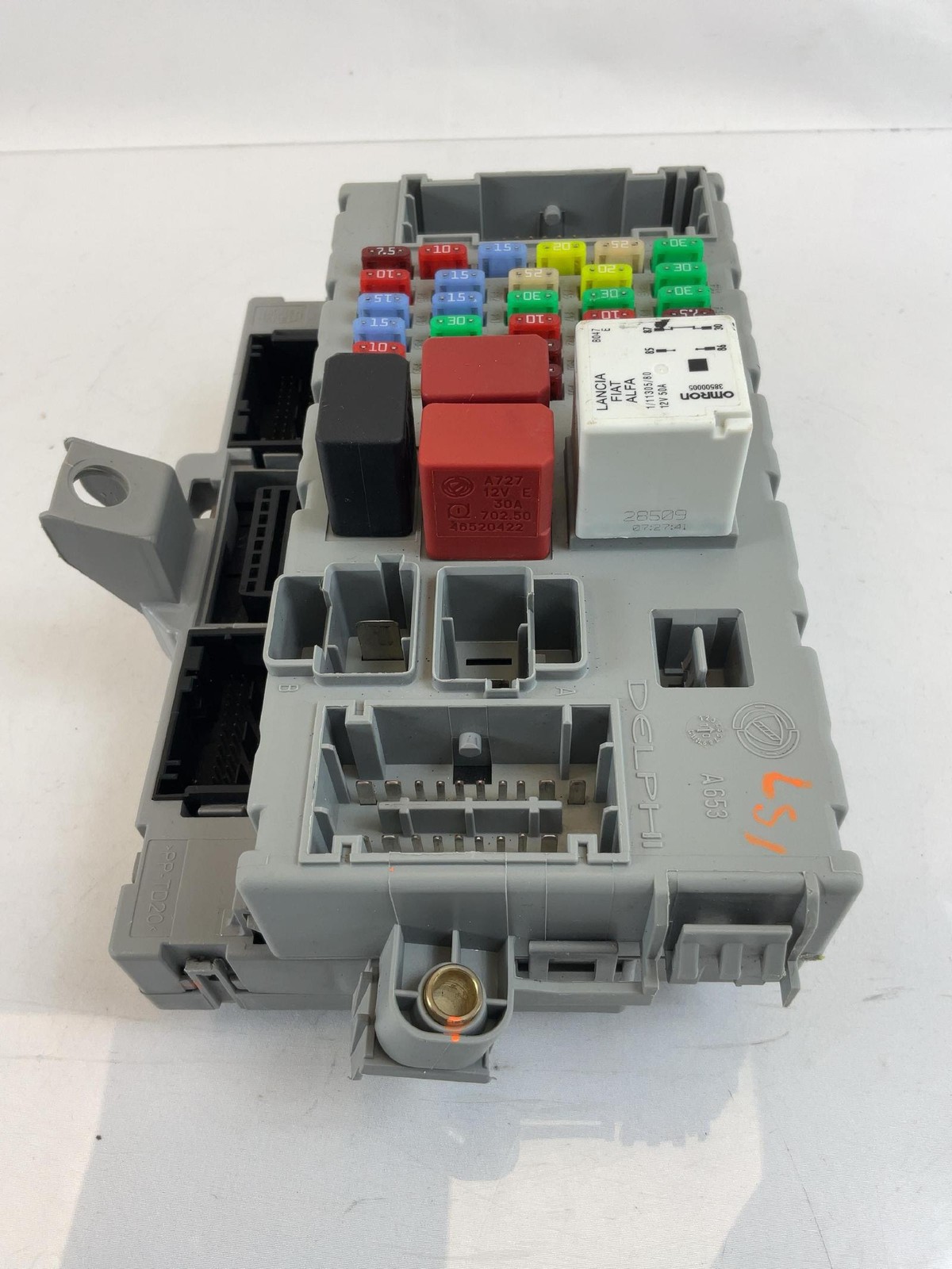 10-14 Ferrari California Front Fuse Relay Box Module 406626 Delphi OEM