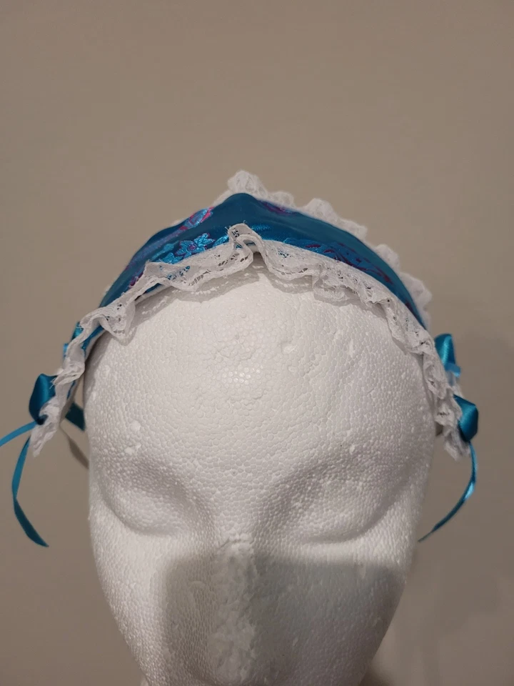 Diadema Lolita Lazo de Encaje Cinta para el Cabello Tocado Demenciones Foto 3 de 4