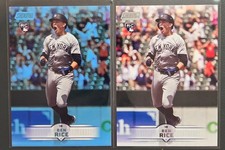 2025 STADIUM CLUB 2 CARD BEN RICE ROOKIE LOT BASE AND LIGHT BLUE PARALLEL