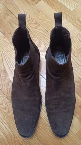 Women Roy Robson Boots Brown Suede 43
