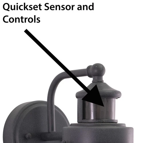 Vaxcel Lighting T0252 Bronze Harwich Single Light 9"H Outdoor Wall Sconce - Picture 6 of 12