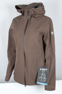 Kuhl Women's Stretch Voyager Jacket Coffee 2234 Rain Jacket 