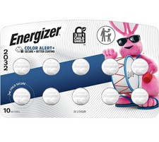Energizer 2032 Batteries 10 Pack , 3V Lithium Coin Batteries with 3-in-1 Child