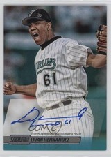 2014 Topps Stadium Club Auto Livan Hernandez #SCA-LH Auto 0q4x