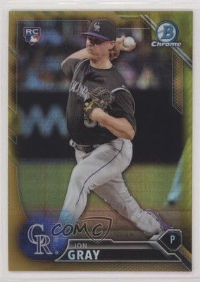 2016 Bowman Chrome National Convention 38/50 Jon Gray #BNR-35 Rookie RC 3y0