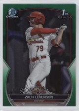 2023 Bowman Draft Chrome Green Refractor 82/99 Zach Levenson #BDC-149 11ng