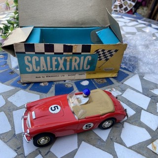 Vintage Scalextric C74 Austin Healey 3000 Red Original Condition