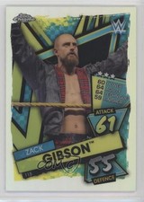 2021 Topps Chrome WWE Slam Attax Refractor Zack Gibson #115 0a7