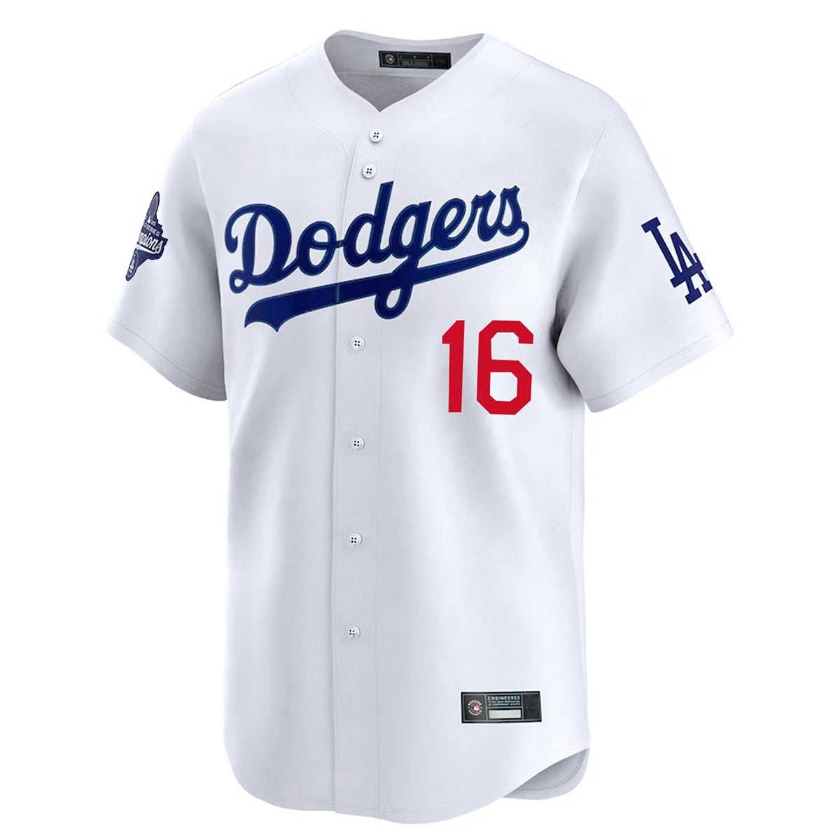 NWT Men's Dodgers White 2025 World Series Champions Limited Jersey