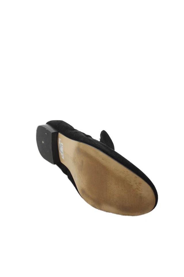 Mocasines informales de gamuza Saks Fifth Avenue para mujer negros talla 8 medianos Foto 4 de 4