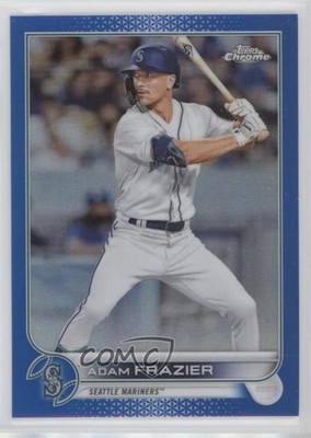2022 Topps Chrome Blue Refractor 51/150 Adam Frazier #47 0r4
