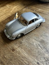 Burago PORSCHE 356B Coupe 1961 1:24 - SILVER, MADE IN ITALY.
