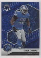 2021 Panini Mosaic No Huddle Blue Mosaic Prizm 23/75 Jamie Collins #78 0q4s