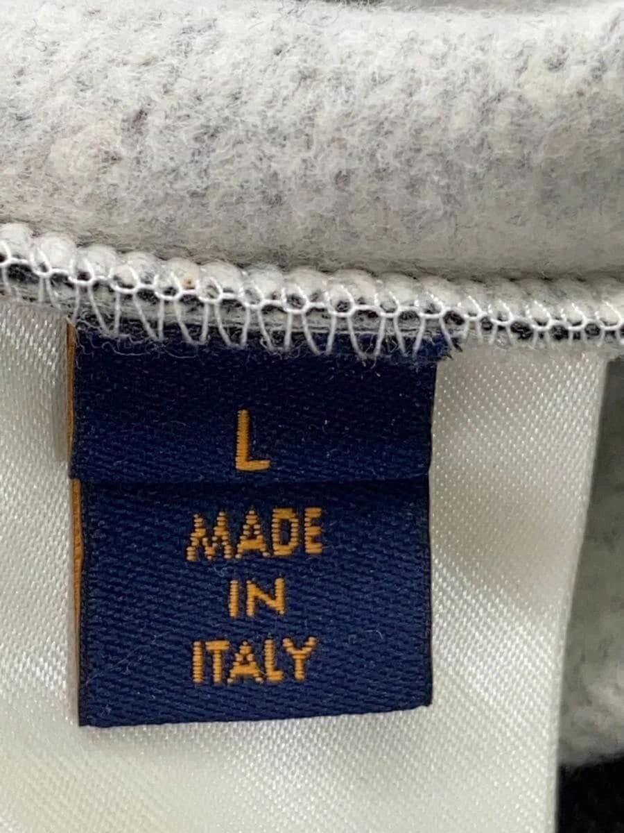 LOUIS VUITTON（LV） Felpa con cappuccio LOUIS VUITTON L cotone grigio Rm241mq UYR HQY47W usata