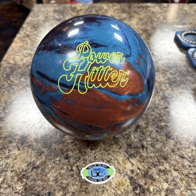 14lb Radical Power Hitter Black/Caramel/Blue Bowling Ball NEW