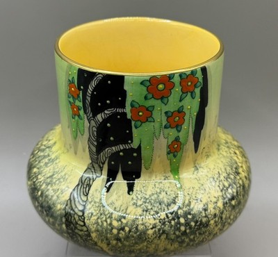 Vintage Carlton Ware Vase ''Spangle Tree'' Muster 10,5 cm