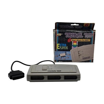 Super Nintendo Multiplayer Adapter   Tribal Tap für 6 Spieler! OVP