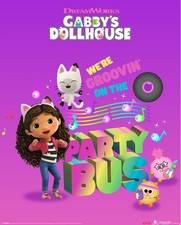 Gabby´s Dollhouse - Party Bus - Miniposter 40x50 cm