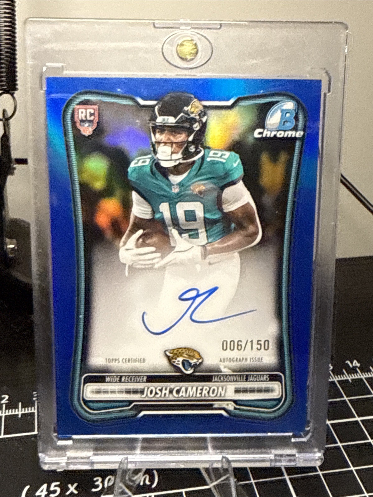 2026 Bowman Chrome Josh Cameron TRUE BLUE Refractor Auto /150 Rookie RC BCRA-JCA
