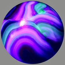 JABO Black Light Beauty Marble Collector Series: Radioactive Spiderman