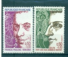 France 1974 - Y & T  n. 1784/85 - Personnages célèbres