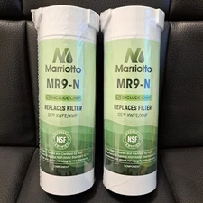 Marriotto MR9-N Water Filter Replacement for GE XWFE/XWF Refrigerators 2 Pack