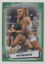 2021 Topps Chrome WWE Green Refractor 49/99 Peyton Royce #35 x5u