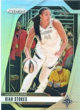 2024 Panini Prizm WNBA KIAH STOKES #122 SILVER PRIZM ACES