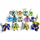 Vintage Battle Beast Figures Lot Takara Hasbro 87' With Weapons