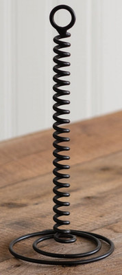 Metal Spiral 13'' Paper Towel Dispenser Stand Holder Freestanding Kitchen Table