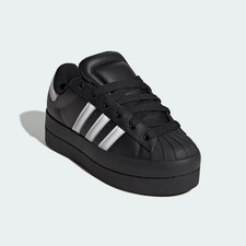 KK2591 Adidas Superstar Stack Core Negro/Blanco Nube (Mujer)