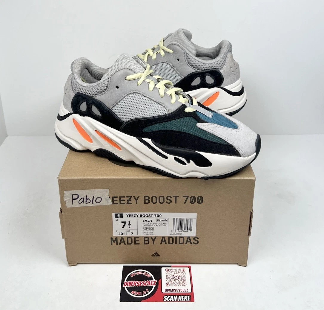 Taglia 7 5 Adidas Yeezy Boost 700 Low Wave Runner? LEGGERMENTE INDOSSATE!
