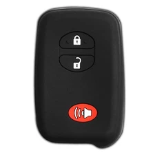 Key Fob Remote Skin Shell Case Cover Replacement for Toyota HYQ14AAB