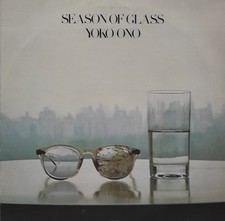 YOKO ONO, SEASON OF GLASS, VINILE 33 GIRI, COPERTINA E DISCO EX