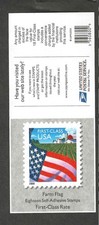 #3450a 34c {FIRST CLASS} FLAG W/FARM ISSUE BOOKLET OF 18 MNH UNFOLDED