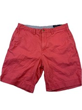Polo Ralph Lauren Men's Chino Shorts - Size 33, 8-Inch Inseam Coral