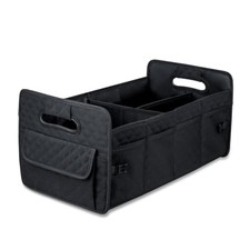 JiatuA Car Trunk Organizer for SUV, Collapsible Car Storage Organizer Black