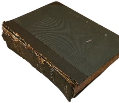 Century Dictionary And Cyclopedia Vol 1 1906 Antique Reference Book Damaged