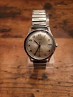 Vintage 40mm Steel Manual Wind/Day Men's Timex Wrist Watch