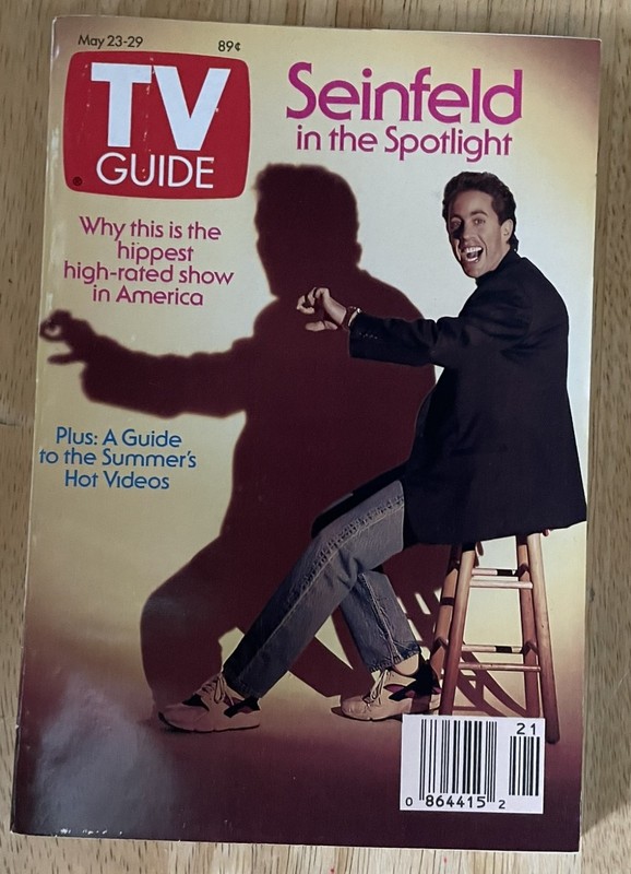 TV Guide: May 23-29, 1992 - Seinfeld in the  Spotlight - Plus Summer's Hot Video