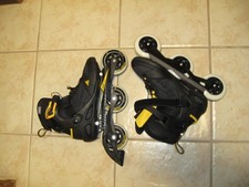 LIGHTLY USED Rollerblade MACROBLADE 100 3WD Size 10 Mens