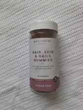 Image of MyVitamins Hair Skin and Nails Gummies sugar free  60 Gummies FACTORY SEALED 