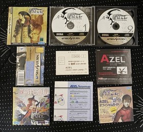 Lot 3 Sega Saturn Panzer Dragoon I II Saga Azel NTSC-J RPG STG From Japan