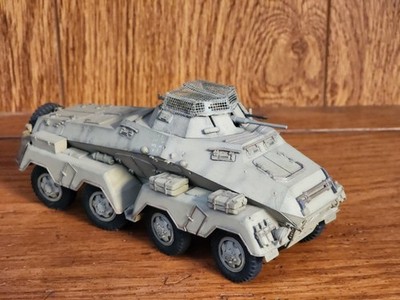 Vintage Hand Painted in USA, German Sd.Kfz 231 (8-Rad) Schwerer Panzerspahwagen