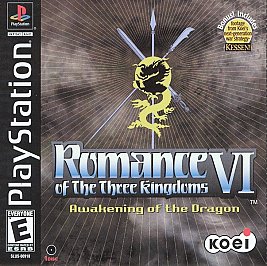Romance of the Three Kingdoms VI: Awakening of the Dragon (Sony PlayStation 1, 2000)