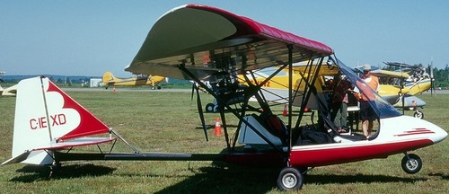 RX-550 Beaver Canada Ultralight ASAP Airplane Mahogany Wood Model Small New - 第 1/1 張圖片