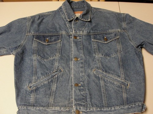 Calvin Klein Men's Jean Trucker Jacket, Size L - Picture 4 of 12