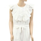 Urban Outfitters Magnolia Eyelet Embroidered Jumpsuit Dress White CottonS 205857 — photo 5