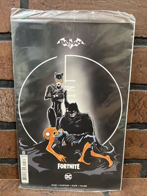 BATMAN Fortnite Zero Point #5 Premium Cover W/ Fortnite Code
